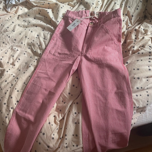 Mollusk Painter Pants pink railroad stripe - Picture 15 of 15